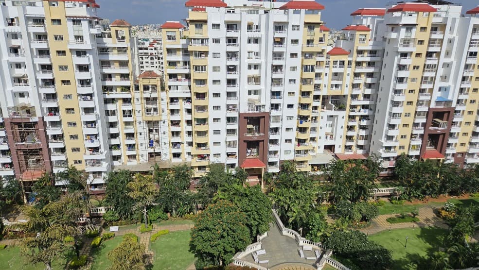 2 BHK Flats for Rent in Purva Fountain Square