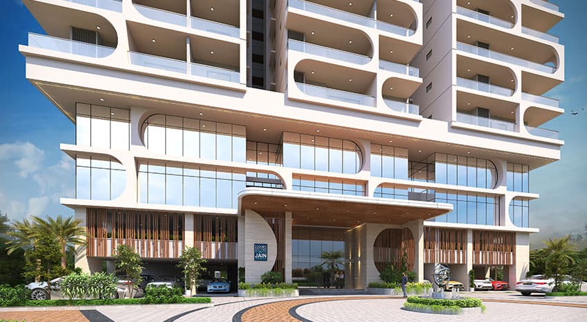 3 BHK Flats for Sale in Jains Radhakrishna Bliss