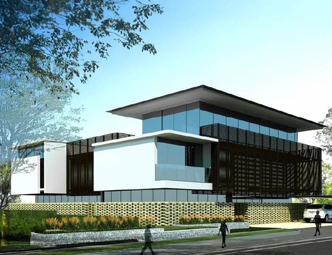 Embassy Boulevard in Yelahanka