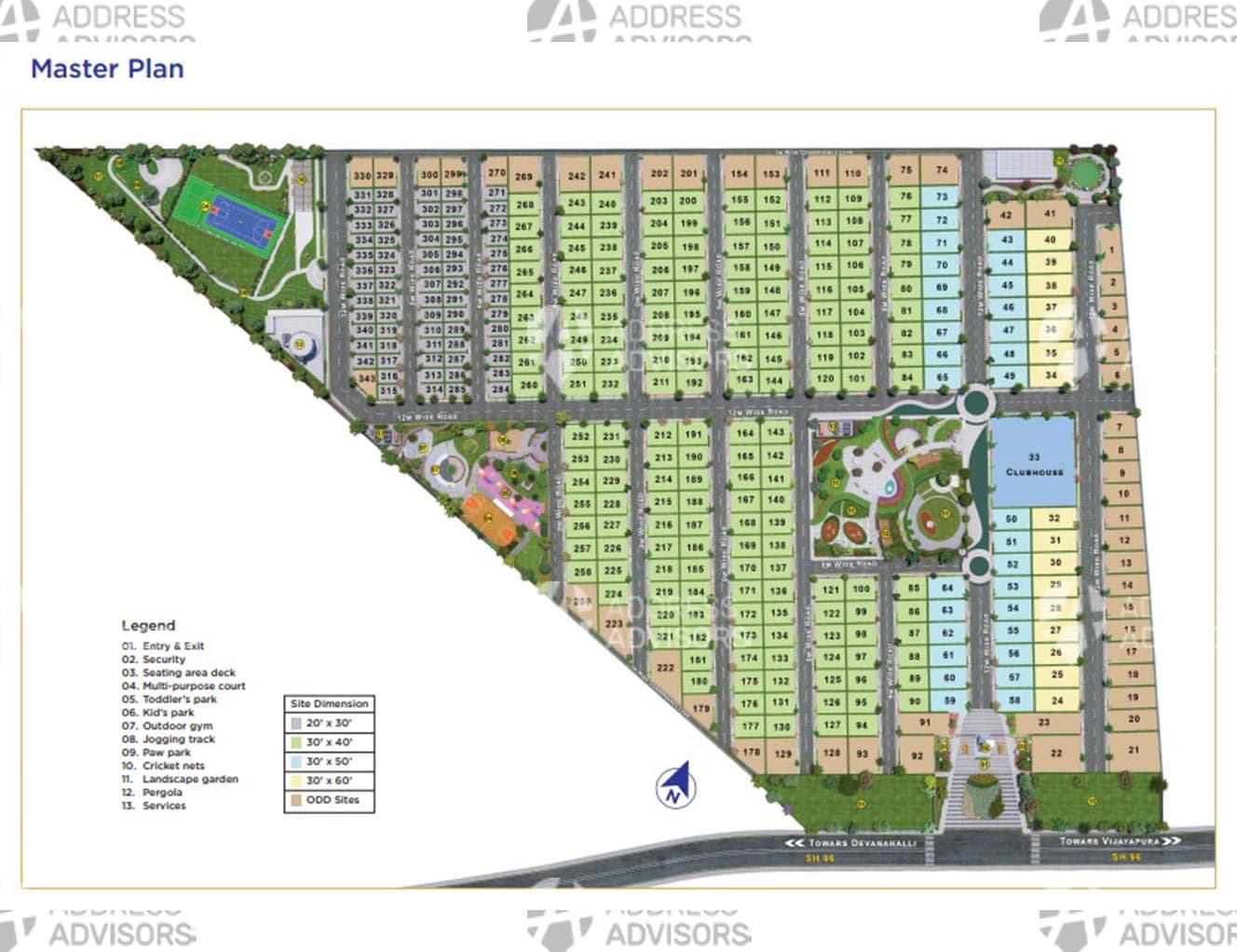 Sattva Bhumi floor plan