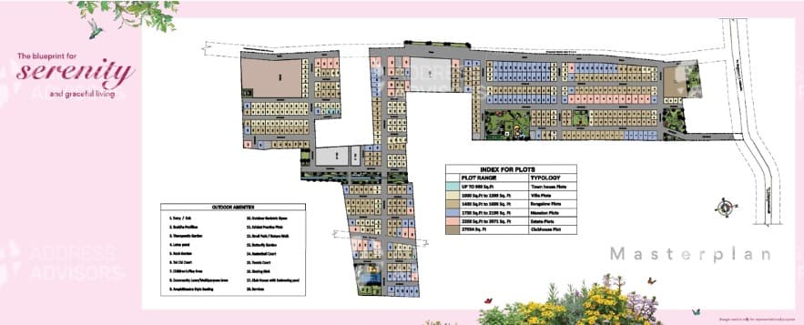 Purva Kensho Hills master plan