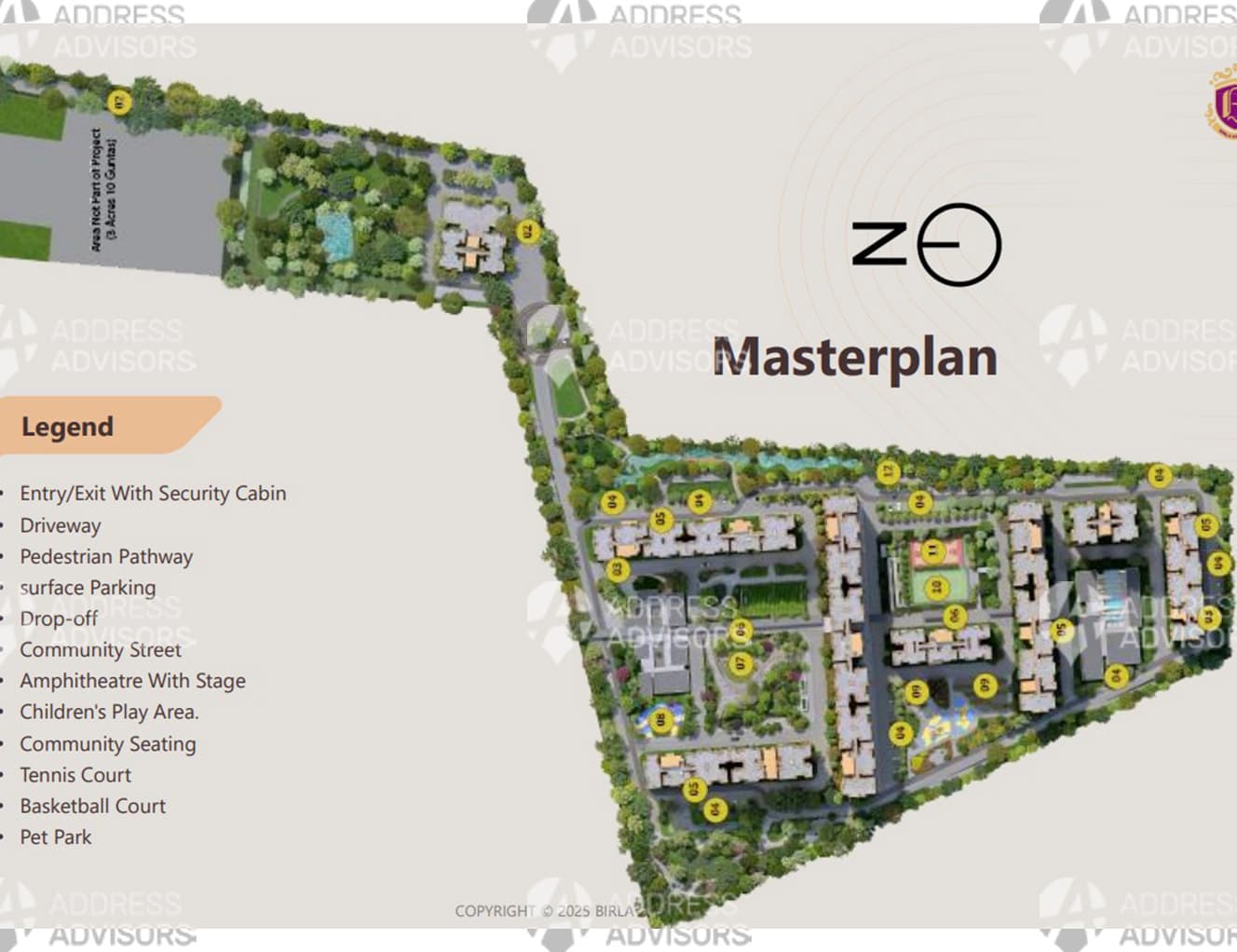 Birla Evara master plan