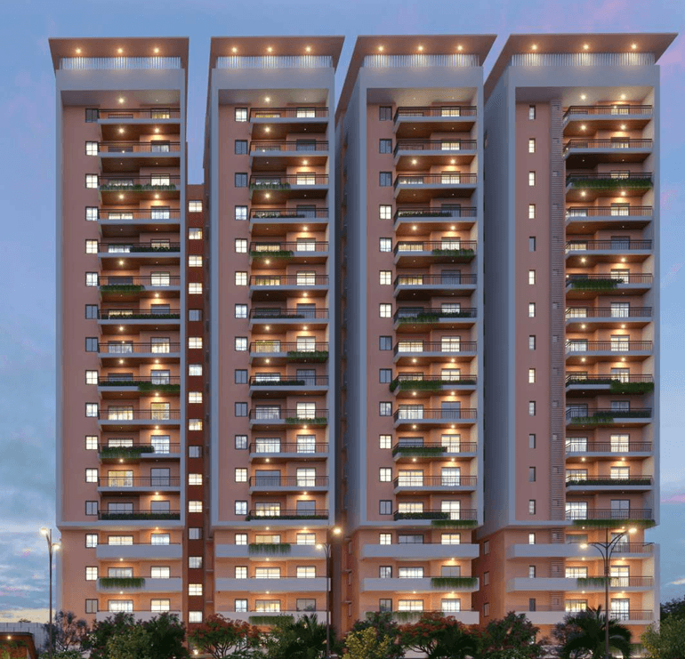 Vasavi Metropolis exterior view