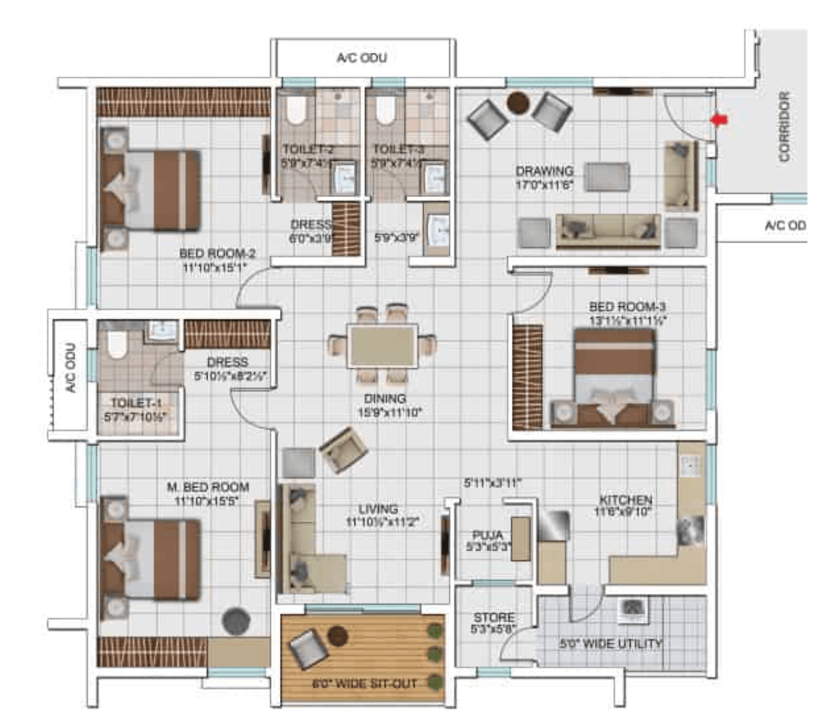 Floorplan 1
