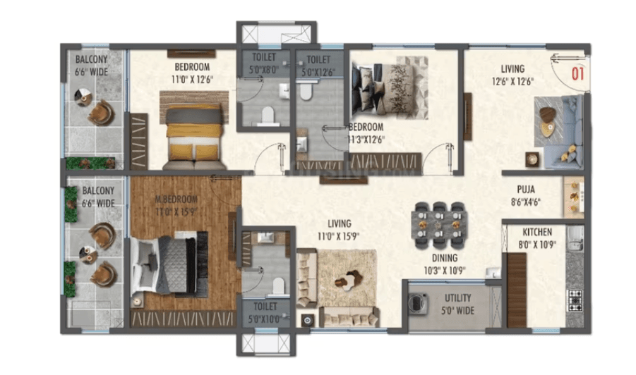 Floorplan 1
