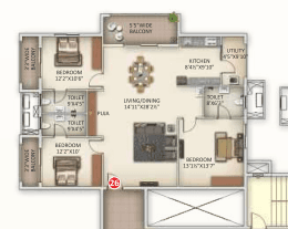 Floorplan 1