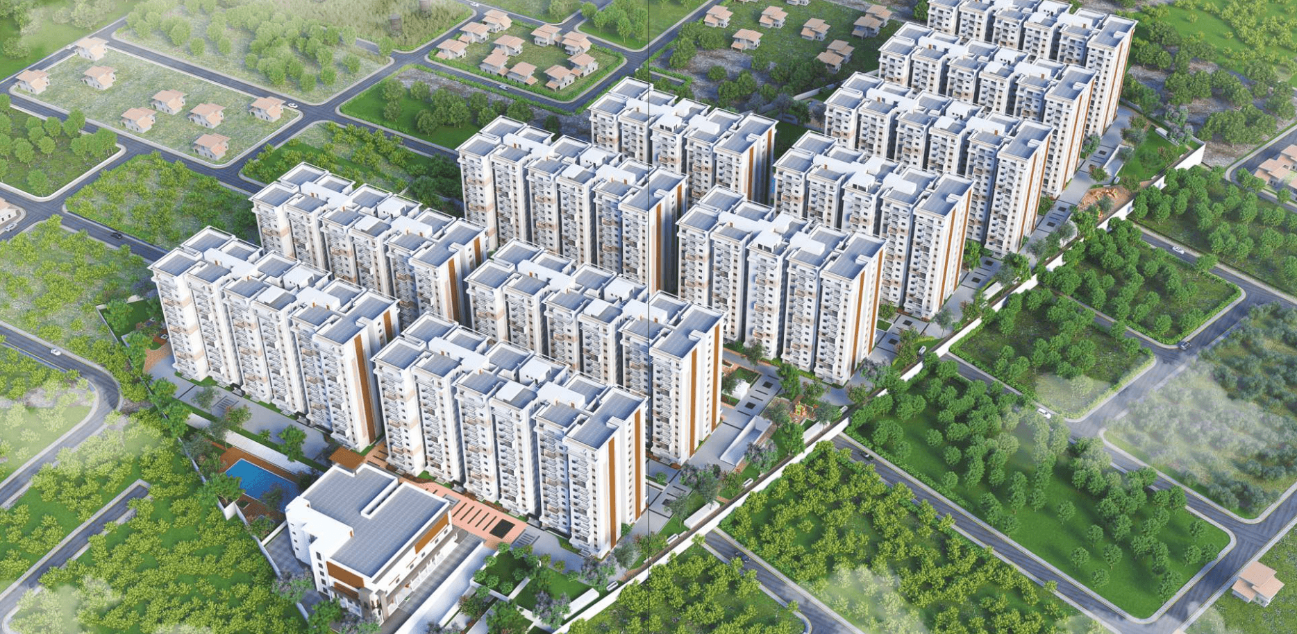 My Home Mangalya Aerial view