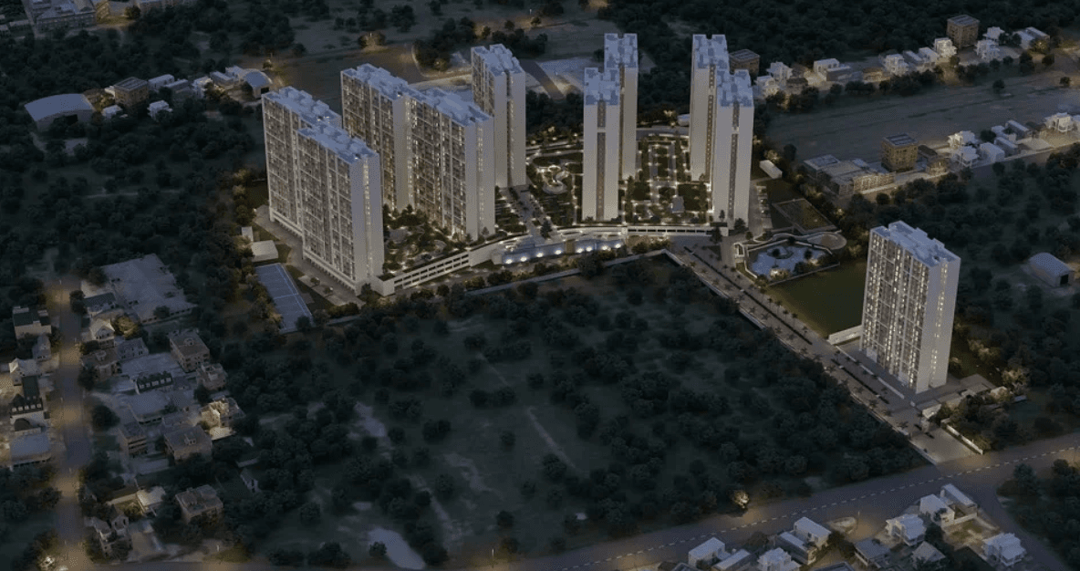 Sobha Dream Gardens Aerial View