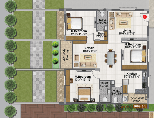 Floorplan 1