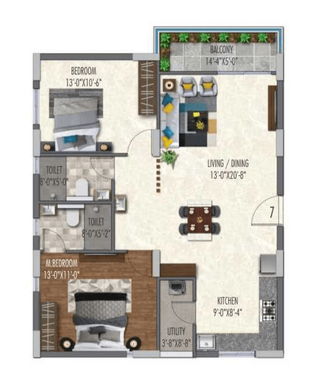 Floorplan 1