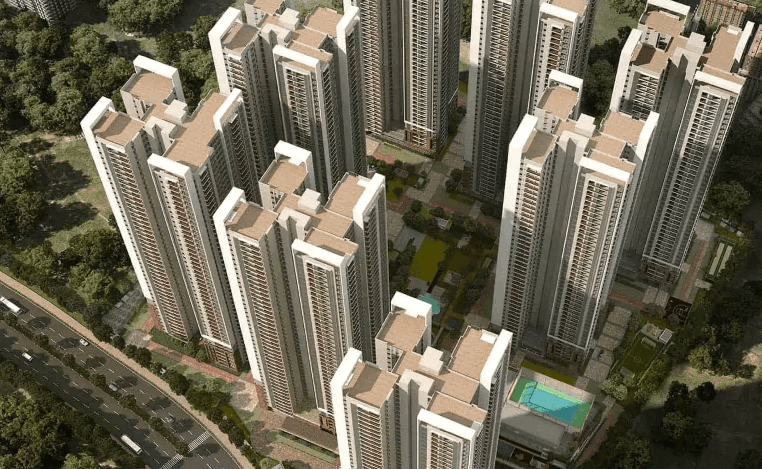 My Home Nishada Aerial View