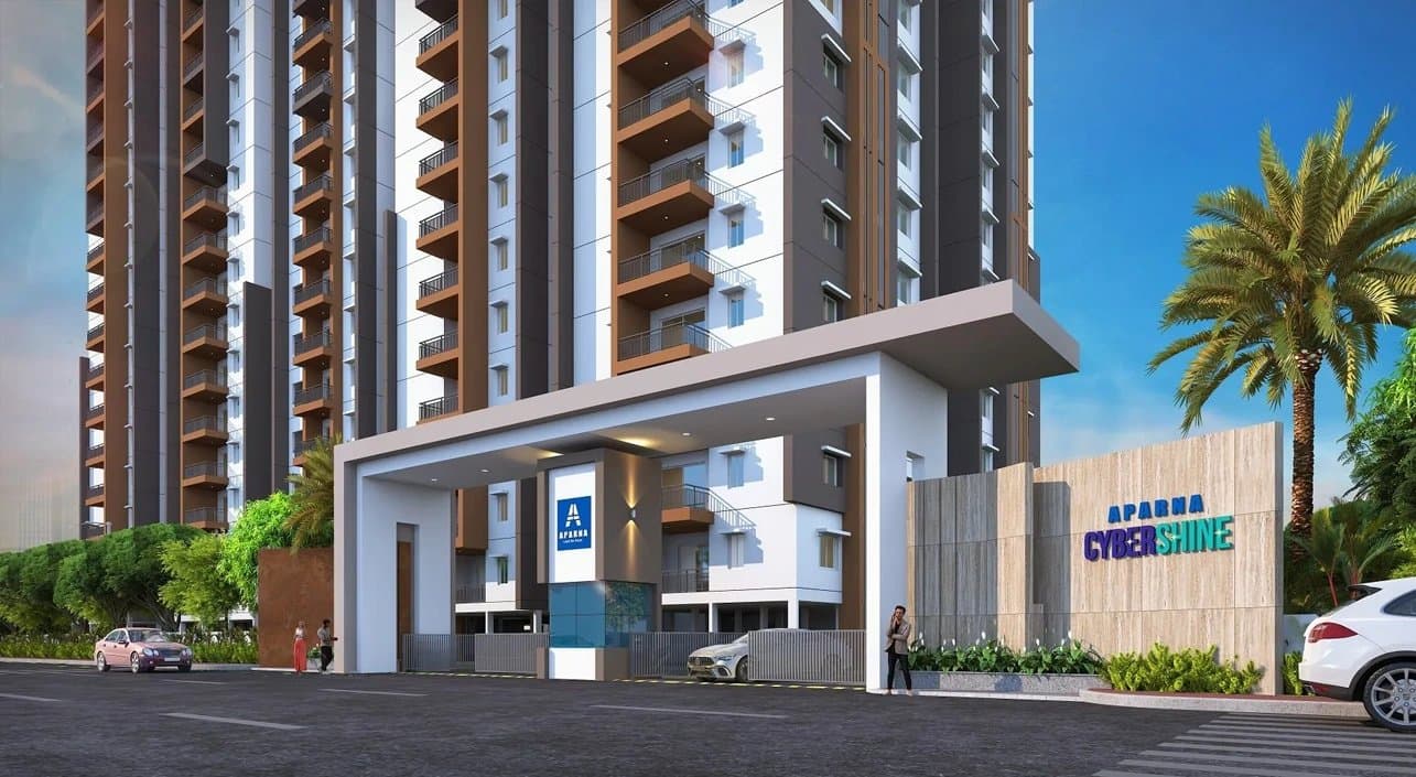Aparna CyberShine Entrance
