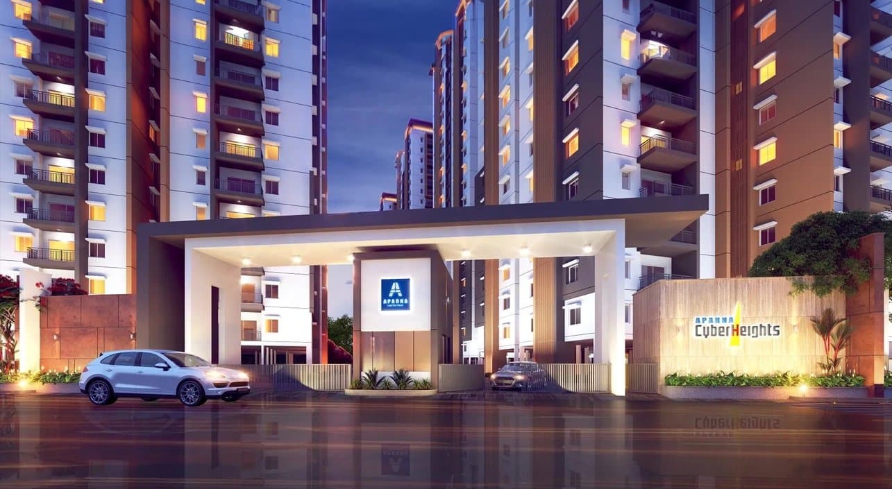 Aparna CyberHeights Entrance
