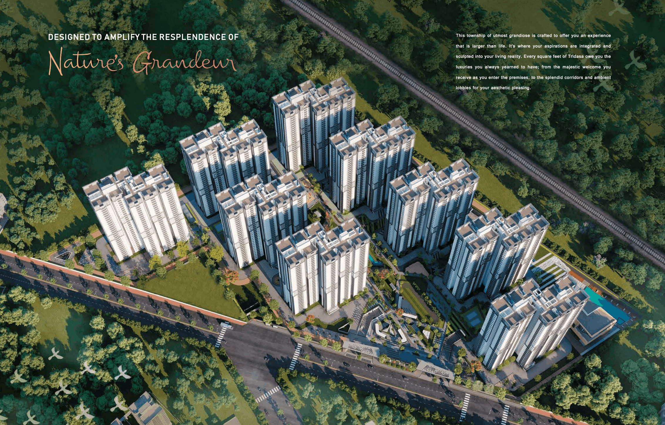 My Home Tridasa Aerial View