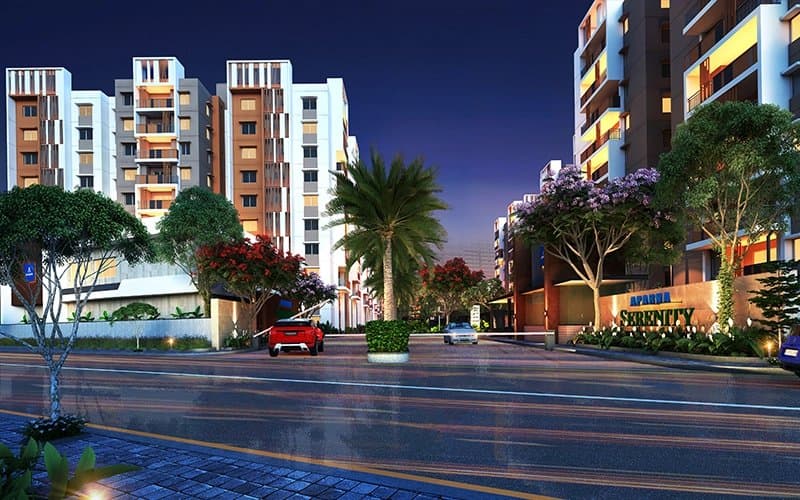 Aparna Serenity Entrance