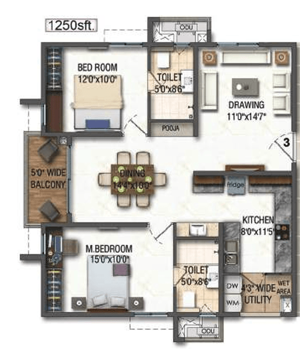 Floorplan 1