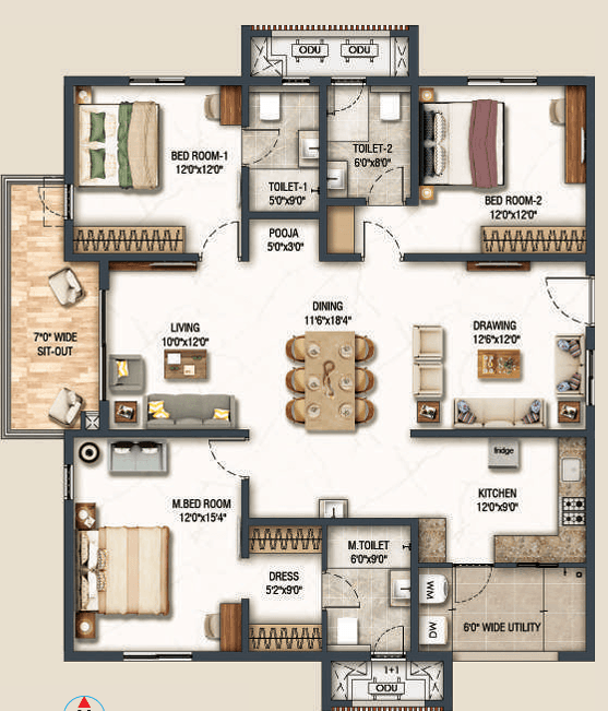Floorplan 1