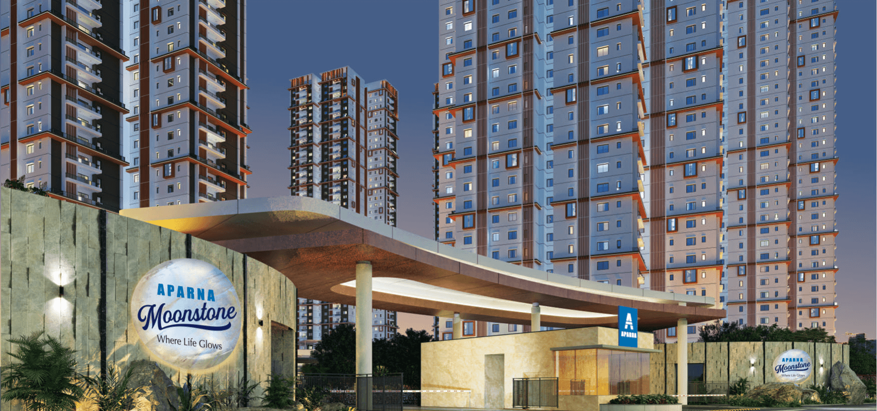 Aparna Moonstone Entrance