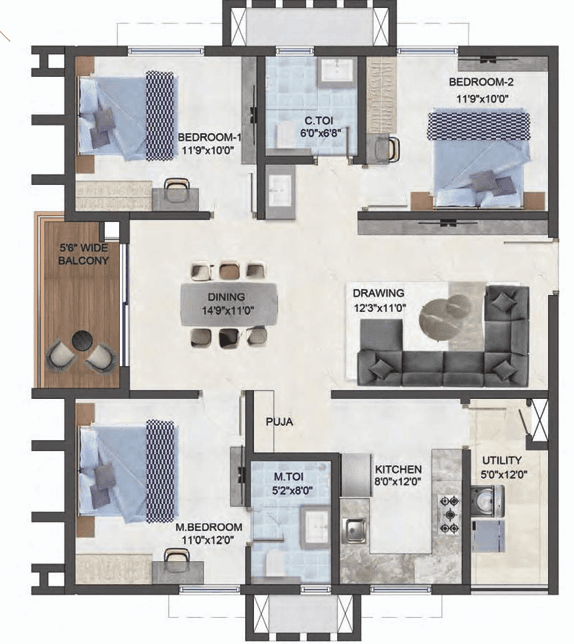 Floorplan 1