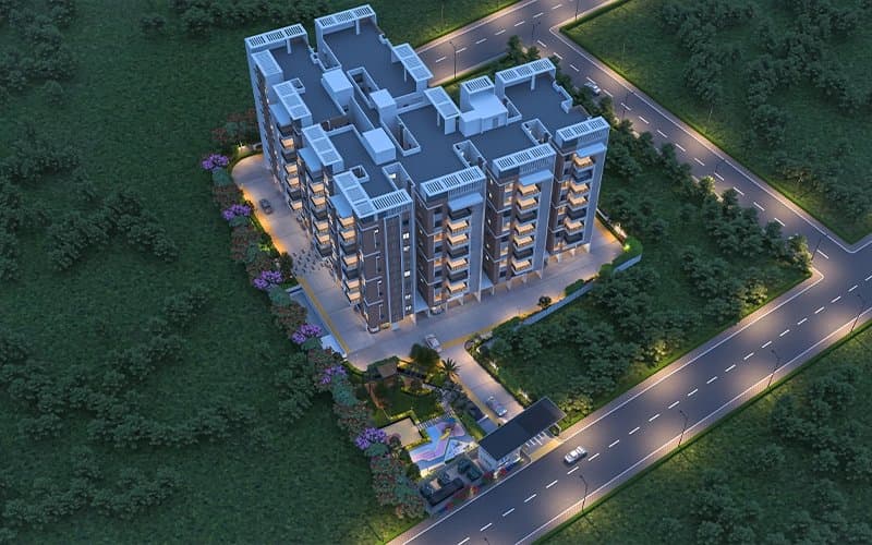 Aparna PalmWoods Outside Environment 