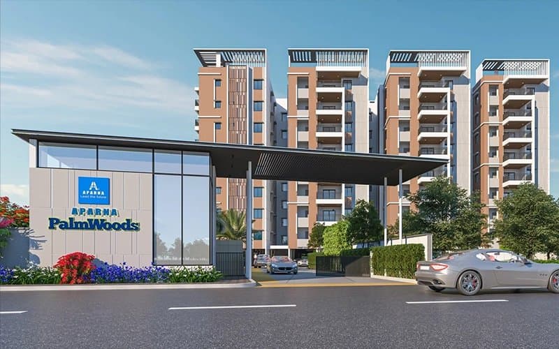 Aparna PalmWoods Entrance