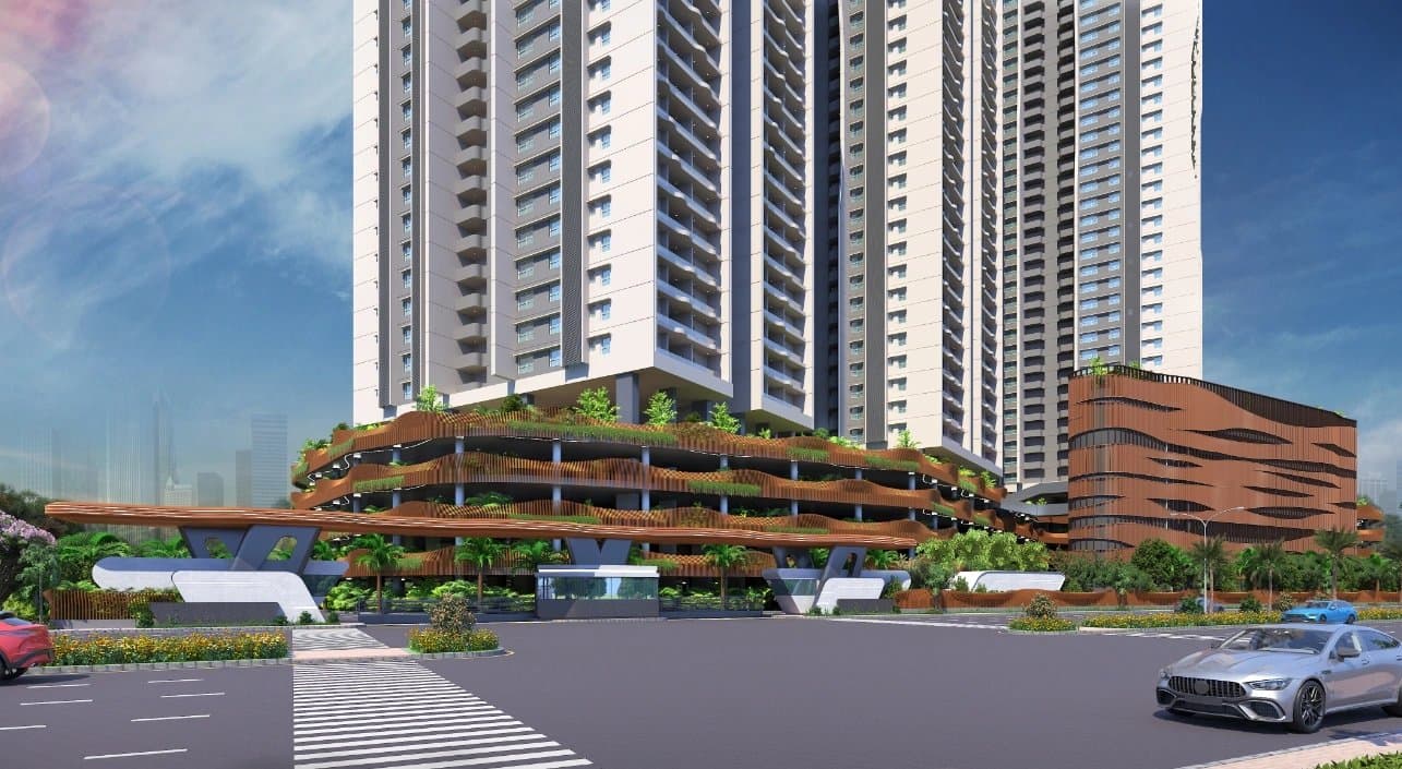 Aparna Sarovar Towers Entrance