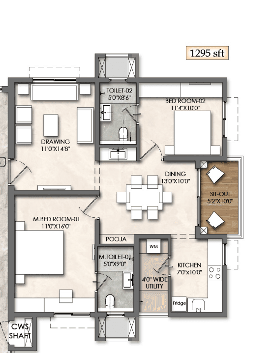 Floorplan 1