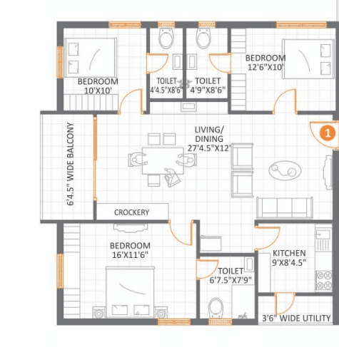 Floorplan 1