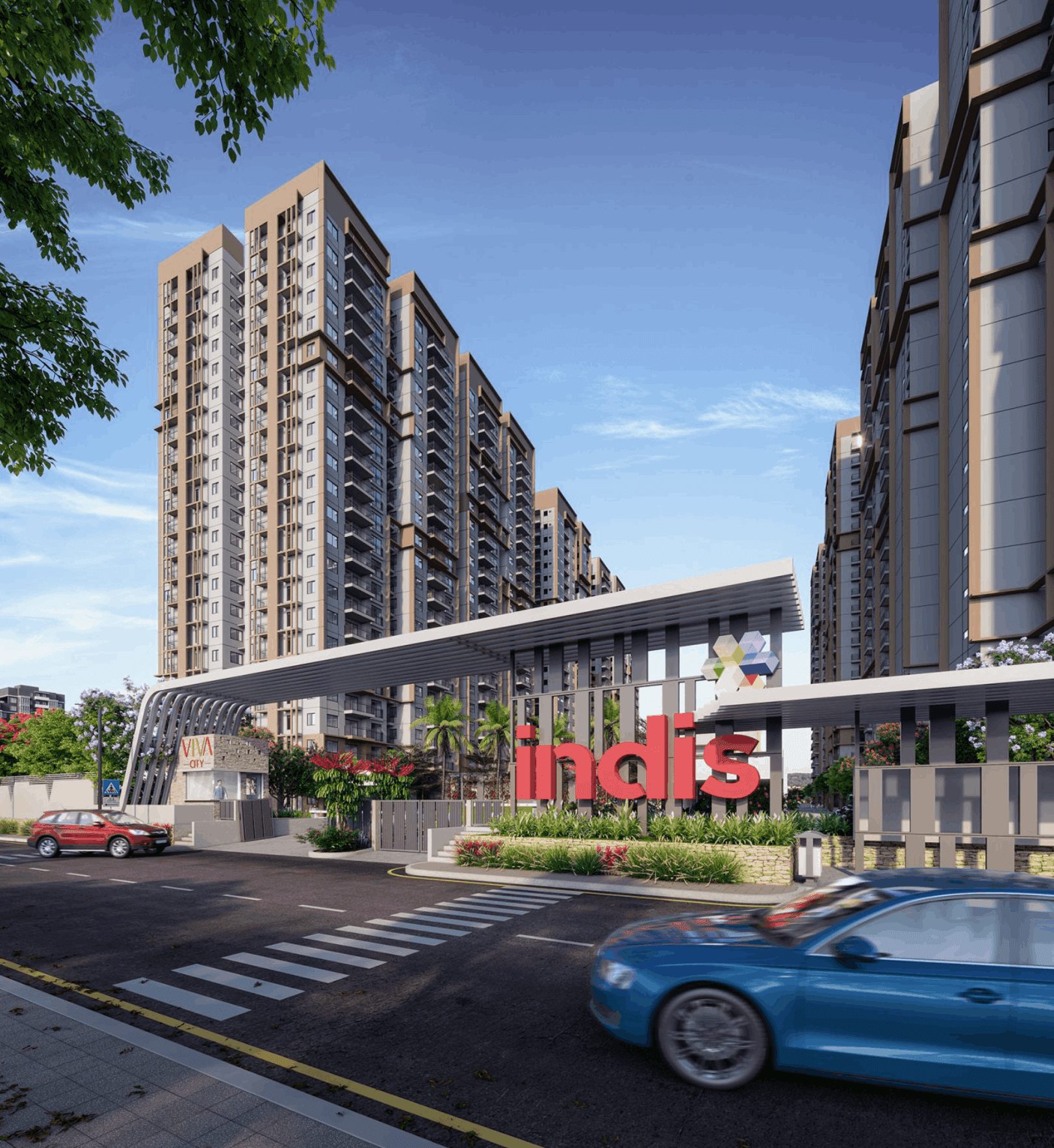 Indis Viva City Entrance