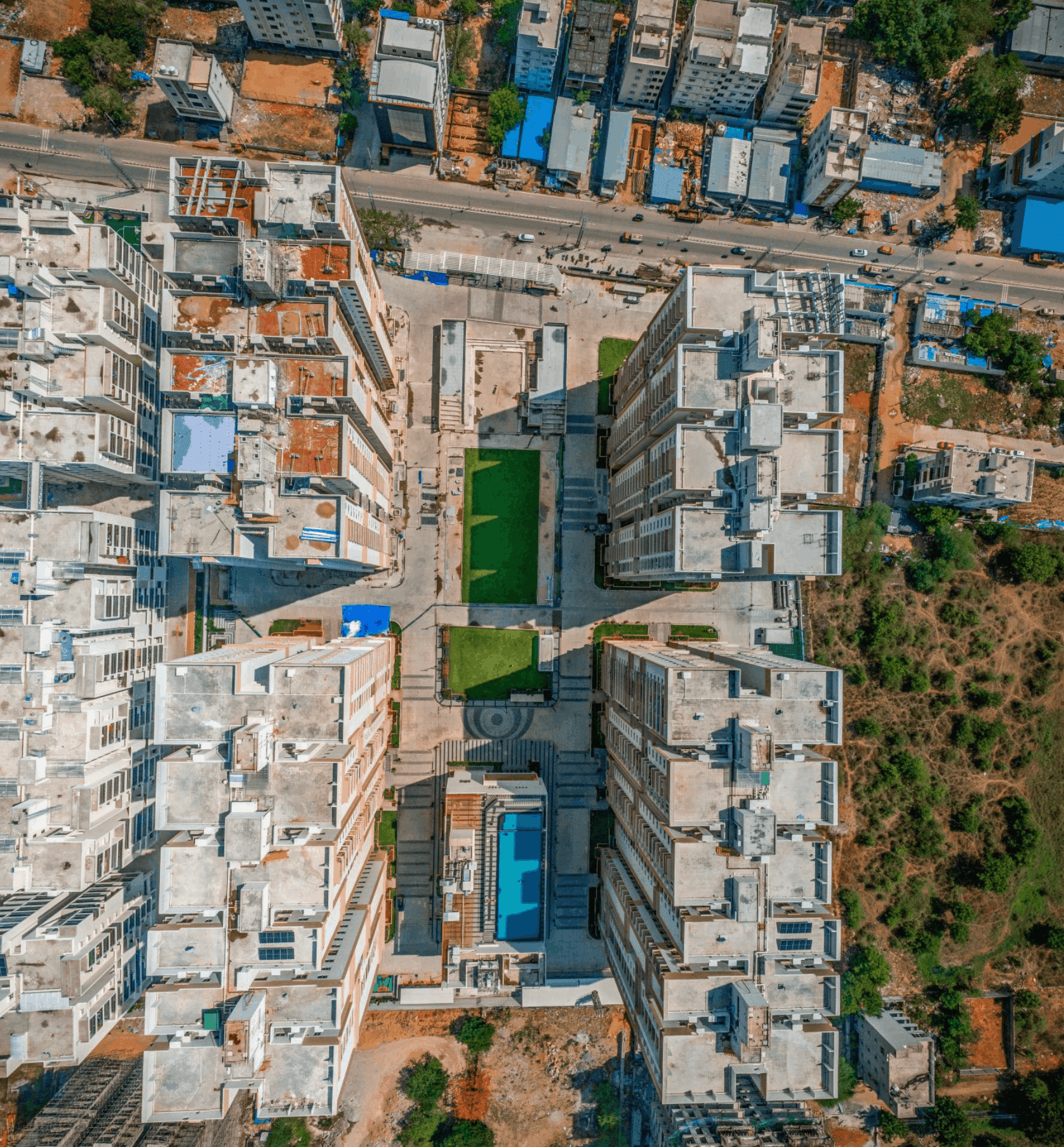 Indis Viva City Aerial View