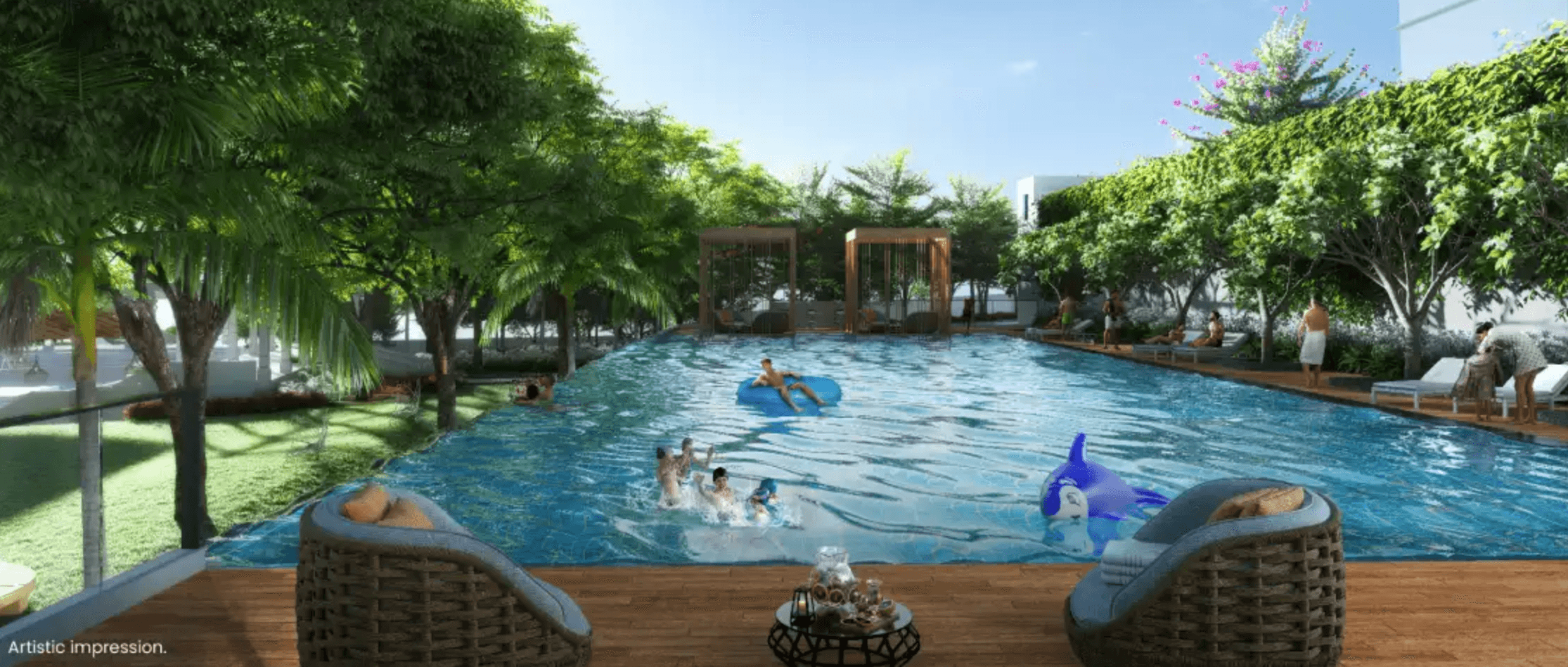 Mahindra Eden Swimming Pool