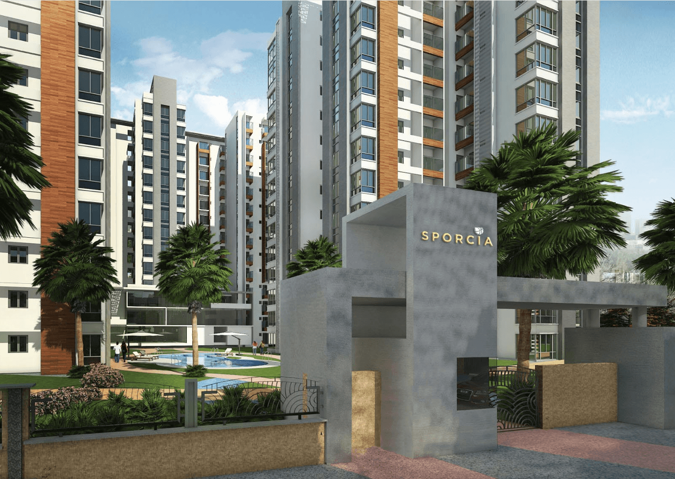 Arvind Sporcia Entrance