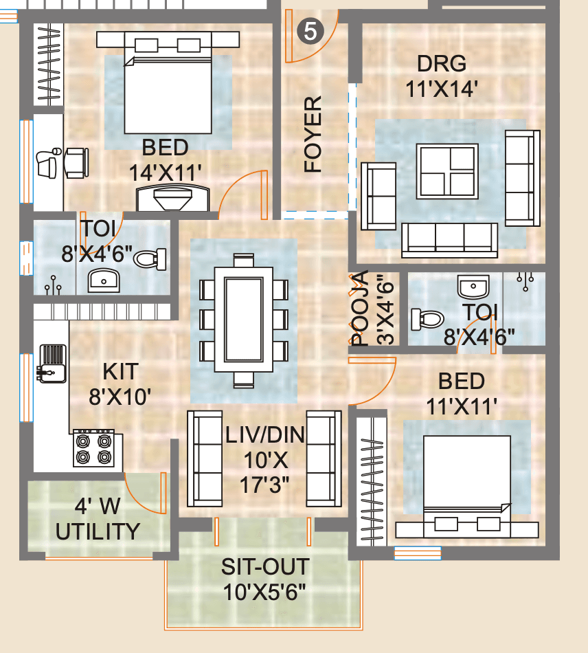 Floorplan 1