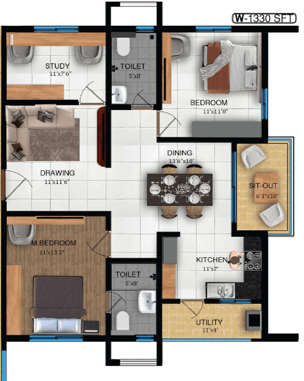 Floorplan 1