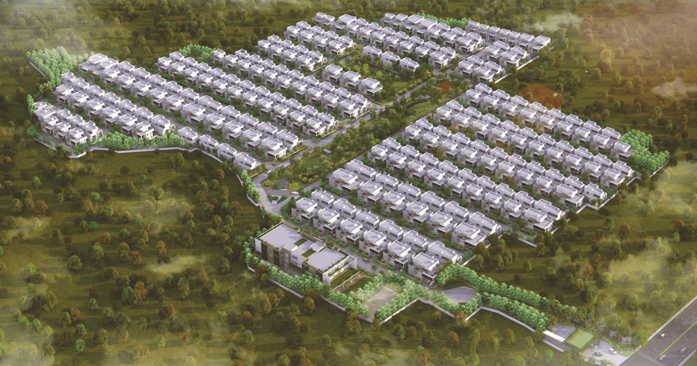 Vertex Kingston Park Aerial View