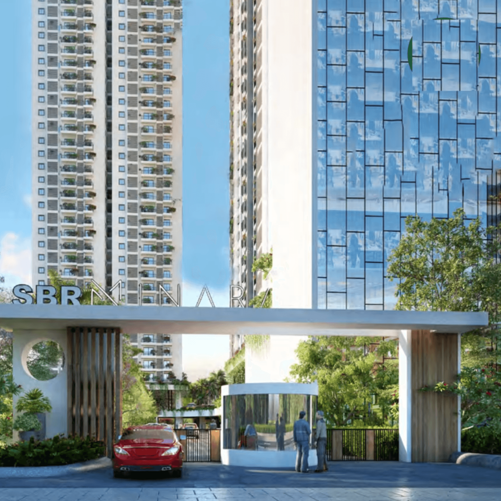 SBR Minara Entrance