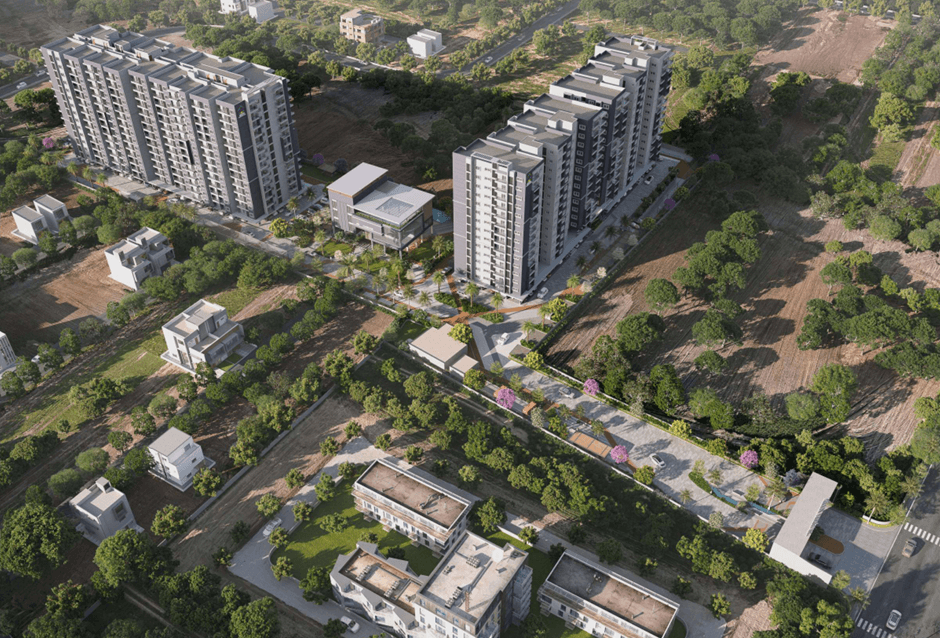United Sai Green Woods Phase 1 Top View