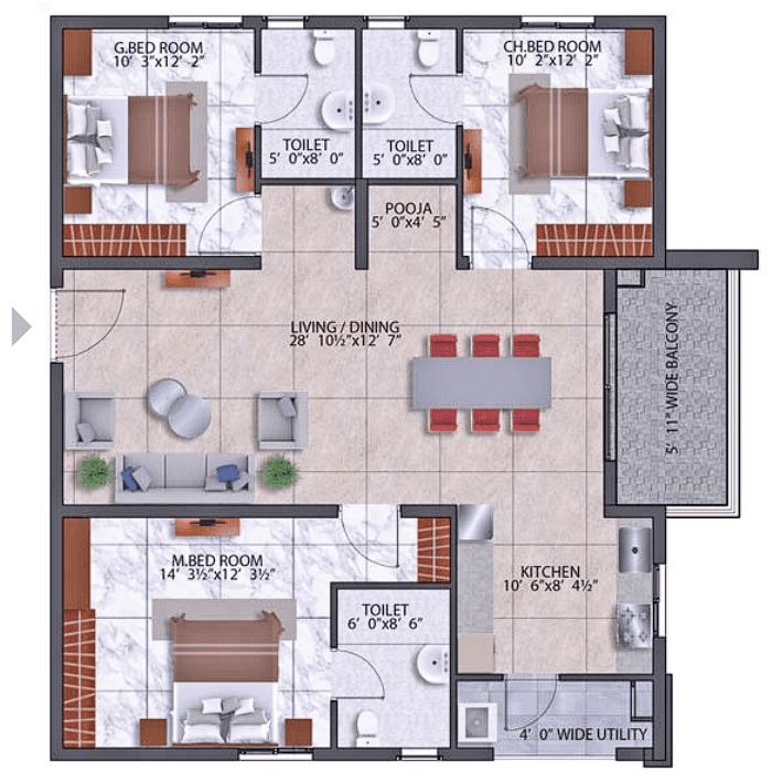 Floorplan 1