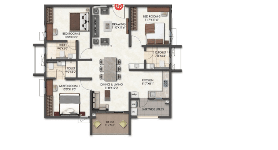 Floorplan 1