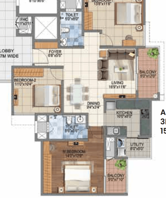 Floorplan 1