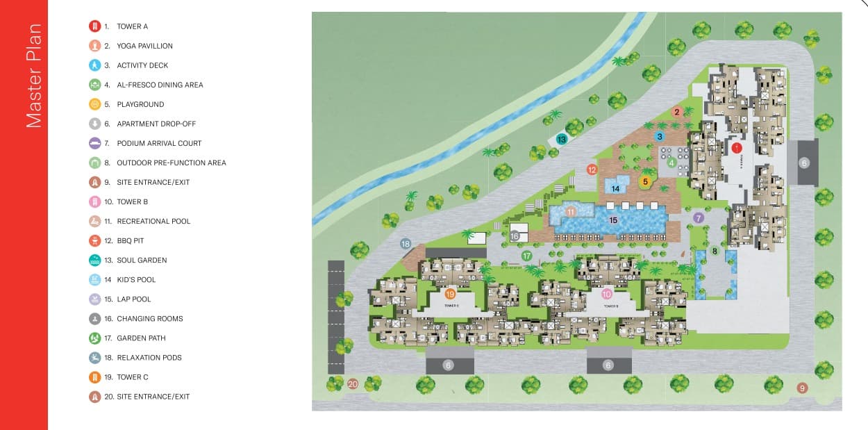 Bhartiya City Niko Homes Masterplan