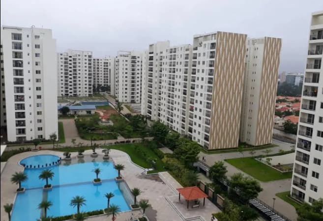 3 BHK Flats for Rent in Adarsh Palm Retreat